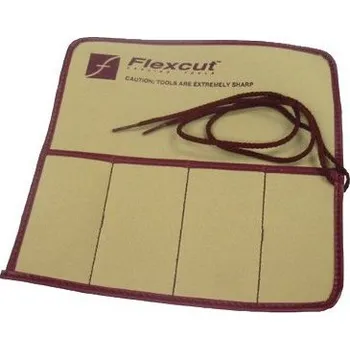 Pracovní nůž Rolovací pouzdro pro řezbářské nože Flexcut (max 4 ks) KN00