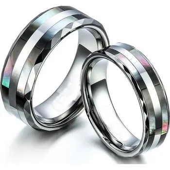 Prsten Snubní prsteny z wolframu R-TU-112