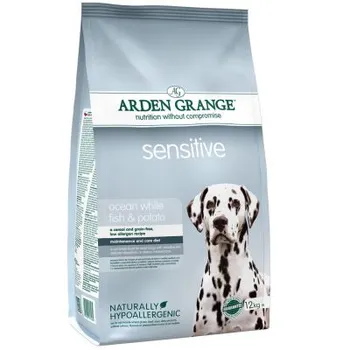 Arden Grange Dog Adult Sensitive Ocean Fish/Potato, 2x 12 kg