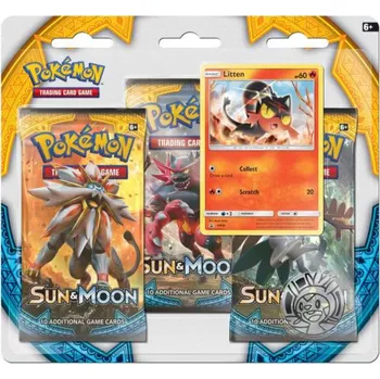 Sběratelská karetní hra Pokémon karty XY13 Sun & Moon 3 Blister Booster