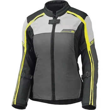 Moto bunda Held Held RENEGADE dámská cestovní textilní bunda šedá/fluo-žlutá vel.DXL XL