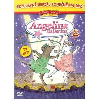 DVD film Angelina Ballerina 2. DVD