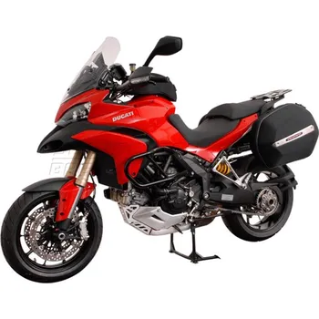 Zavazadlo na motocykl Ducati Multistrada 1200 (10-12) - kompletní sada - nosič, AERO k