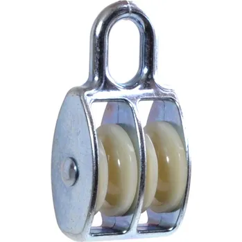 Páčidlo Kladka pevná dvojitá nylonová cívka - 8/30mm