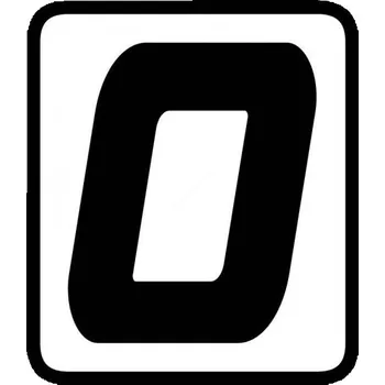 Samolepicí dekorace na vozidlo Samolepka číslo 0, Barracuda