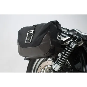 Zavazadlo na motocykl Harley Davidson Dyna Low Rider (06-09) - sada nosičů a brašen Le