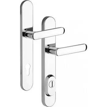 Rostex RX 4 bezpečnostní kování - klika-klika 72 NerezMatTi