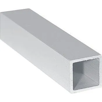 Stavební profil Trubka hliníková čtvercová Domax PRK - 25x25x1.5mm/1m PRK4