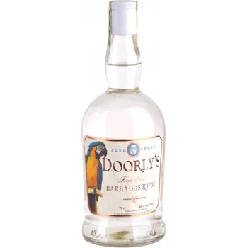 Doorlys White 40% 0,7 l Rum Doorlys White 40% 0,7 l