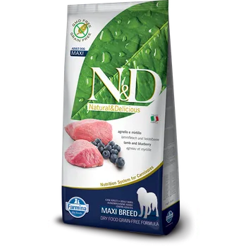 Krmivo pro psa N&D Grain Free Dog Adult Maxi Lamb/Blueberry