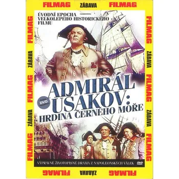 DVD film Admirál Ušakov Hrdina Černého moře DVD
