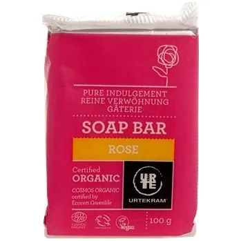 Mýdlo Urtekram tuhé mýdlo růžové 100 g