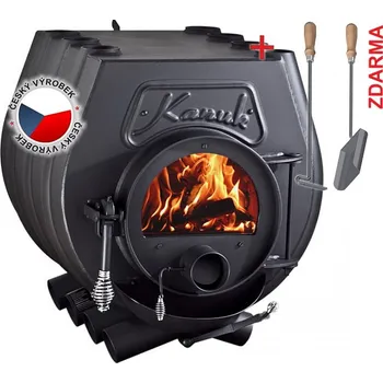 Krbová kamna KOVOTHERM Kanuk 10 VP černé