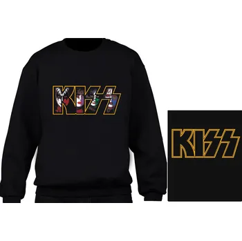Pánská mikina mikina bez kapuce Kiss - Band Logo