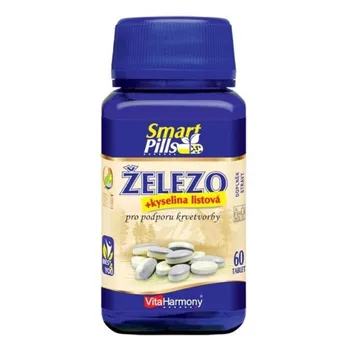 VitaHarmony SmartPills Železo + kyselina listová tbl. 60