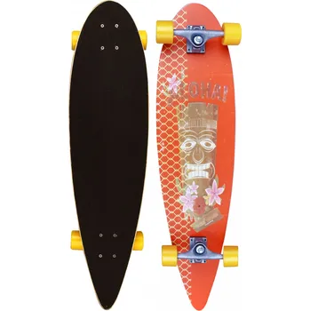 Longboard Black Dragon Tropical Funk Longboard 36" oranžový