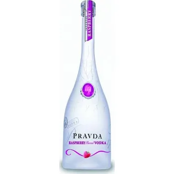 Vodka Pravda Raspberry 37,5% 0,7 l