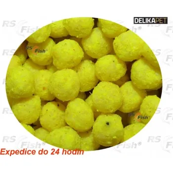 Boilies Delikapet Rybí Zob Banán Fluo