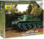 Zvezda 6129 soviet tank BT-5 1:100