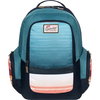 Sportovní batoh Quiksilver Schoolie Nasturticm Everyday Stripes EQYBP03391-MKM3
