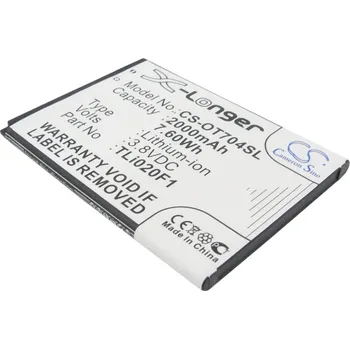 Baterie pro mobilní telefon Baterie Cameron Sino CS-OT704SL pro Alcatel OT-5042 - neoriginální