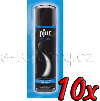 Lubrikační gel Pjur AQUA 2ml 10ks