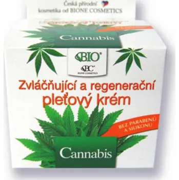 Pleťový krém Bione Cosmetics Cannabis regenerační krém 51 ml