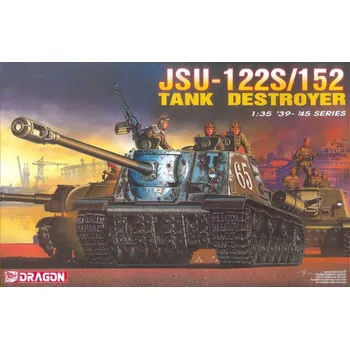 Dragon JSU 122S/152 Tank Destroyer 1:35 Plastikový model Dragon JSU 122S/152 Tank Destroyer 1:35