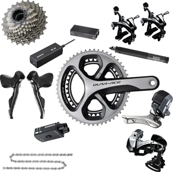 Sada komponentů pro jízdní kolo Shimano Dura-Ace Di2 9070 53-39, 12-25, 175 mm