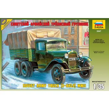 Plastikový model Zvezda Soviet Army Truck 3-AXLE 1:35