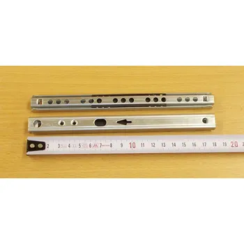 Nábytkové kování Kuličkový mikrovýsuv - délka 190 mm - bal=1pár