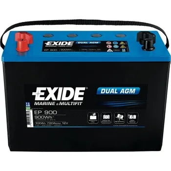 Autobaterie Baterie marine EXIDE Dual AGM 100 Ah