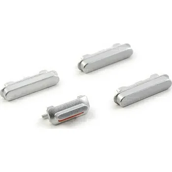 OEM iPhone 6 PLUS set tlačítek stříbrný (volume, mute, power)