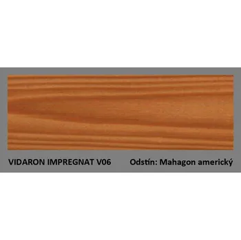 barva a nátěr na dřevo Sniezka VIDARON IMPREGNAT slabovrstvá lazura na dřevo (700ml) odstín: V06 - Mahagon americký
