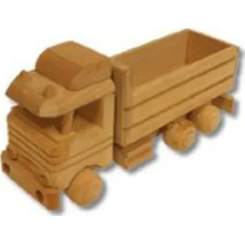 Dřevěná hračka Drewmax Dřevěná hračka - náklaďák AD106
