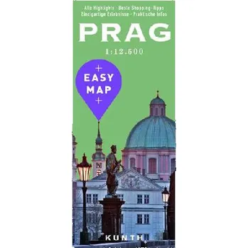 Praha Easy Map 1:12 500 - Kunth