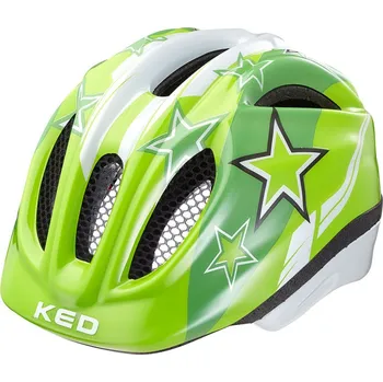 Cyklistická přilba Ked Meggy zelené hvězdy