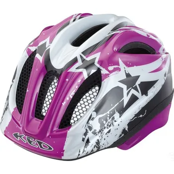 Cyklistická přilba Ked Meggy fialové hvězdy