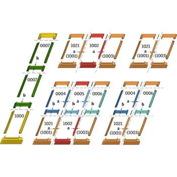 Střešní lemovaní Velux EKS SK10 0021G 114x160 cm