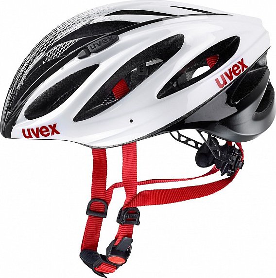 uvex boss race white silver