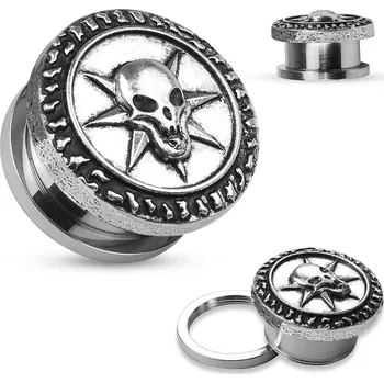 Piercing Plung z chirurgické oceli PSC12