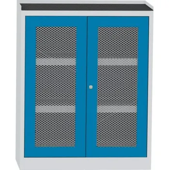 Skříňka na nářadí Skříň pro ukládání chemických látek drátěné dveře - 4912