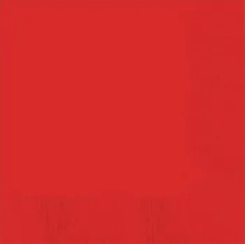 Papírový ubrousek Červené ubrousky 20 ks, 33 cm x 33 cm