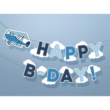 Party dekorace Banner Letadlo