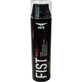 Lubrikační gel Mister B FIST Hot Lube Pump Bottle 200ml