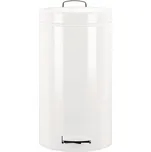 Merida Nášlapný kovový koš Bílý