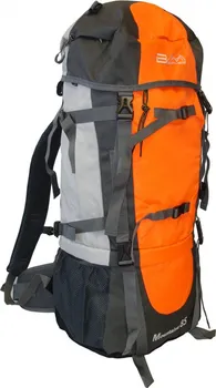 turistický batoh Brother Acra BA 85 l šedý/oranžový