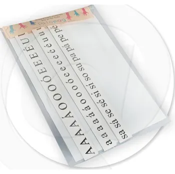 magnetka pro dítě Piktomag Didaktická sada - Magnetická písmenka pro první třídu (s podkladem)