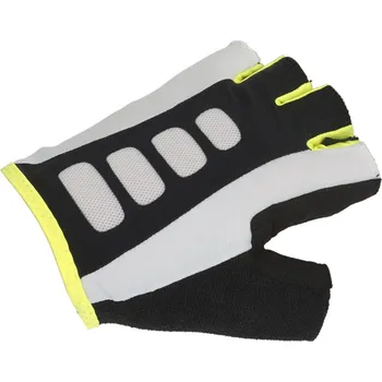 Cyklistické rukavice Author Men ARP k/p 14A žluté-neonové/černé/bílé