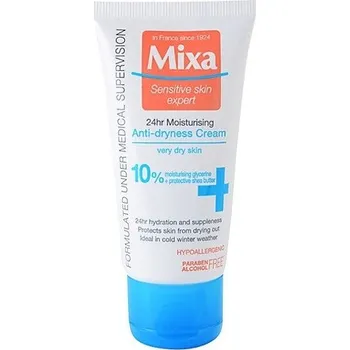 Pleťový krém Recenze Mixa 24h vyživující krém proti vysušování pleti pro velmi suchou pleť 10% 50 ml